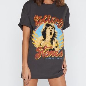 The Rolling Stones T-Shirt Dress/Oversized Tee